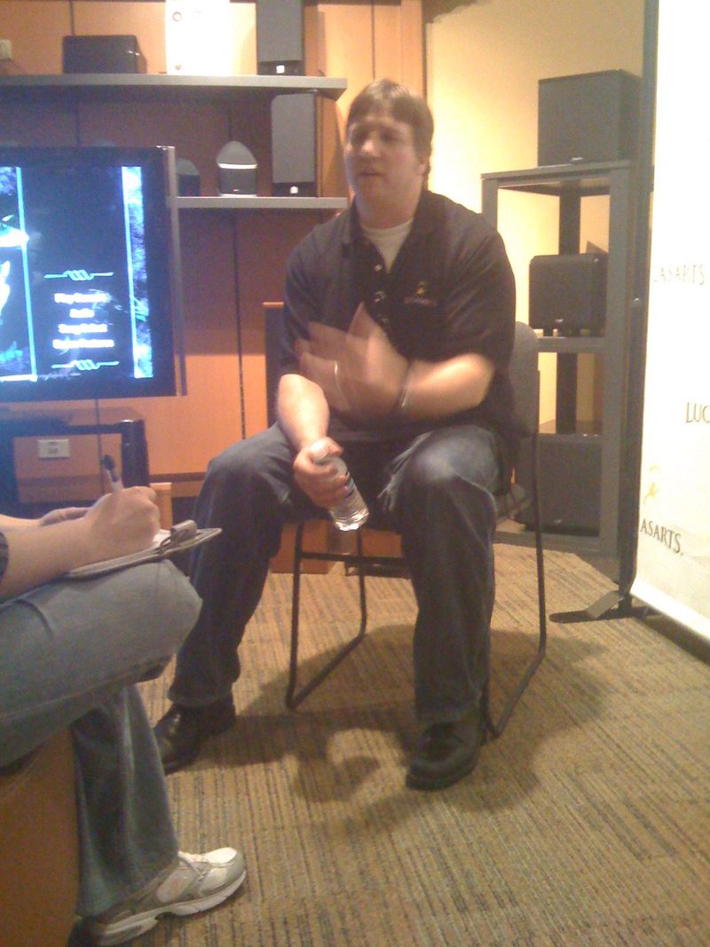 Illustration for article titled Jett Lucas Out-Bugged The Testers – Force Unleashed Launch Party